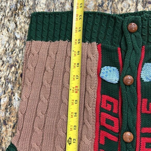 Traditional Trading Company Vintage Cotton Golf Sweater Vest Size L - Picture 5 of 5